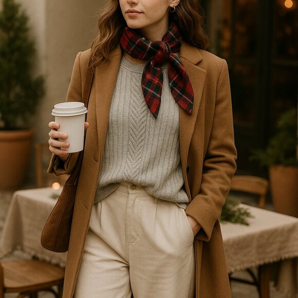 Alfred Dunner Vintage Silver Metallic Ribbed Sweater | Holiday Quiet Luxury - Picture 1 of 5